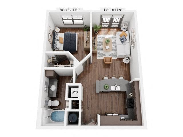 A1 floor plan