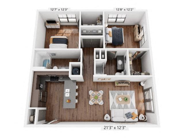 B2 floor plan
