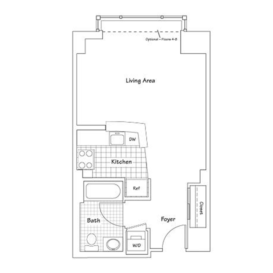 Monet floor plan