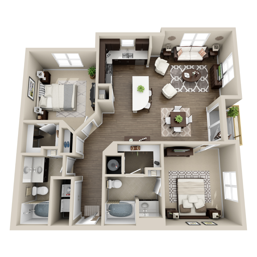 Piedmont floor plan