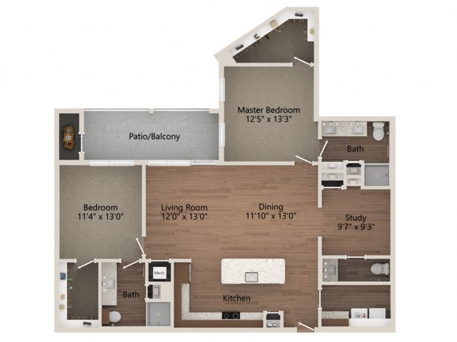 B4 floor plan