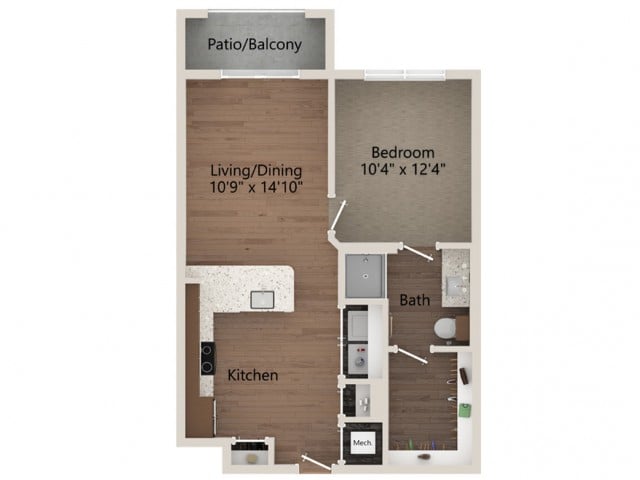 A1 floor plan