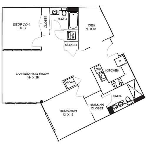 Style 2F floor plan