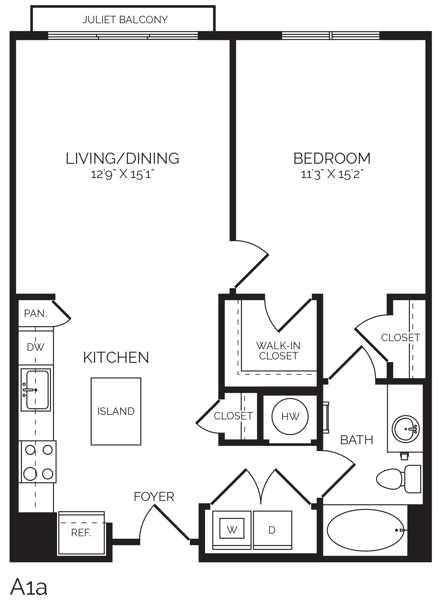 A1a floor plan