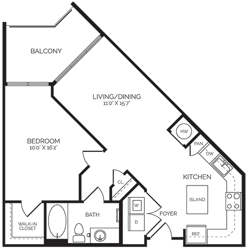 A2 floor plan