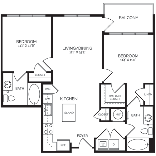 B2 floor plan