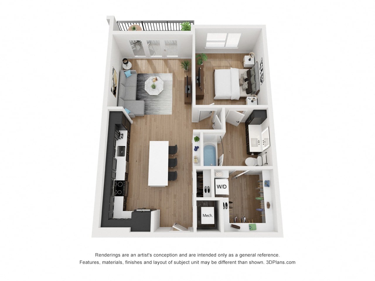 A2.3 floor plan