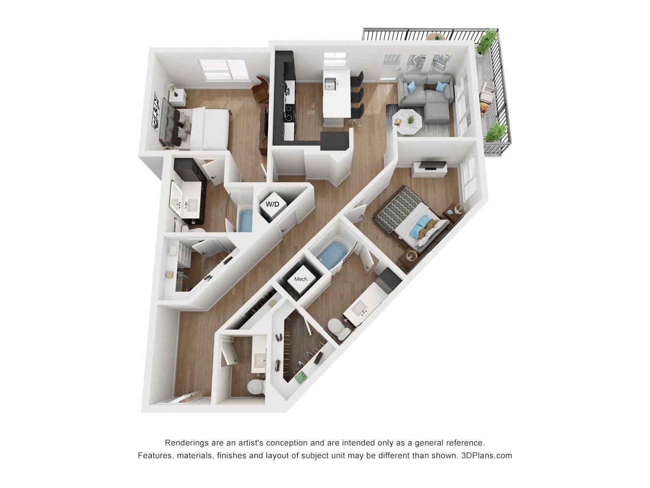 B2 floor plan