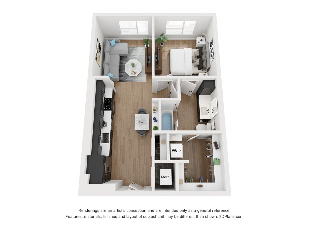 A1.1 floor plan