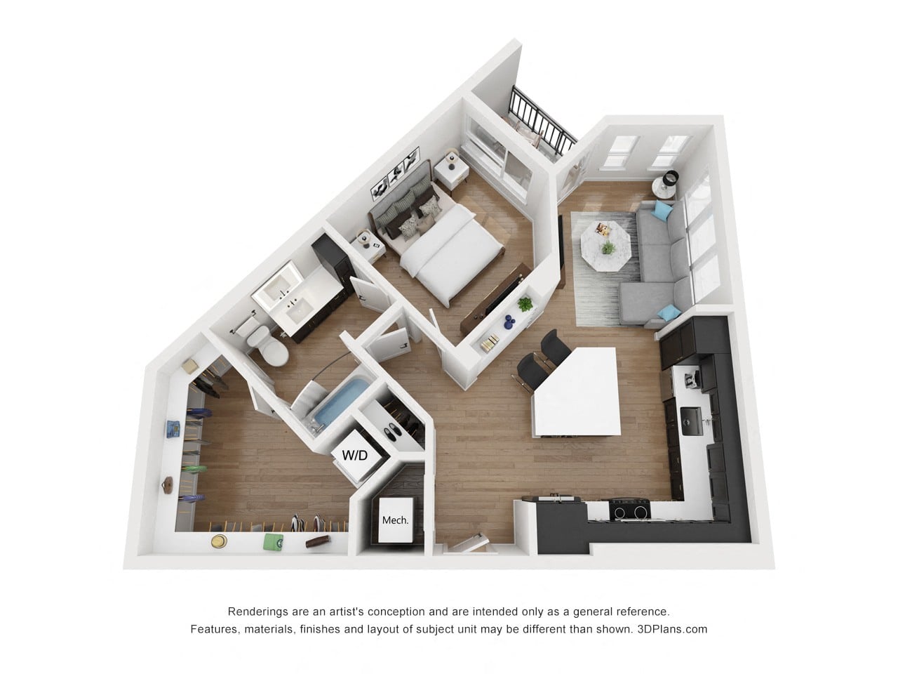 A4 floor plan
