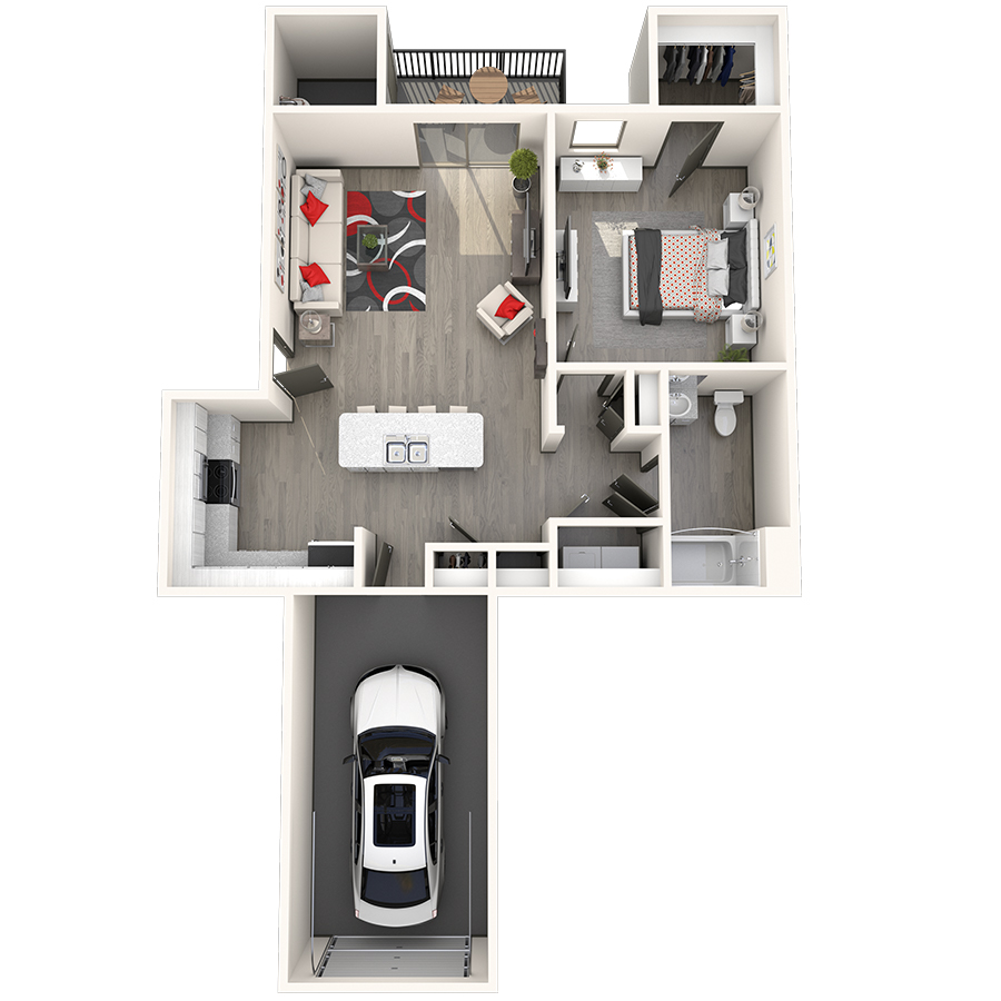 1G floor plan