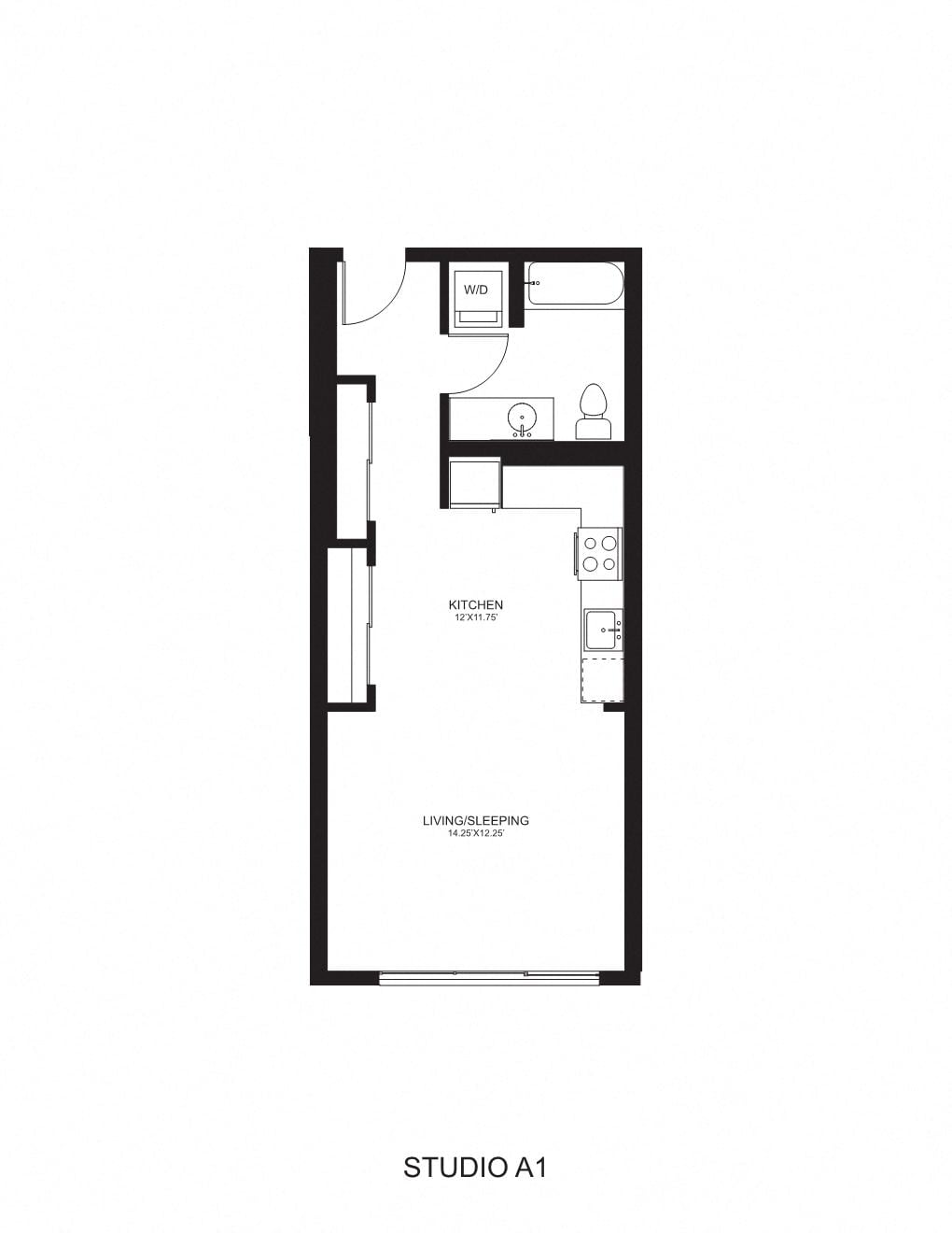 A1 floor plan