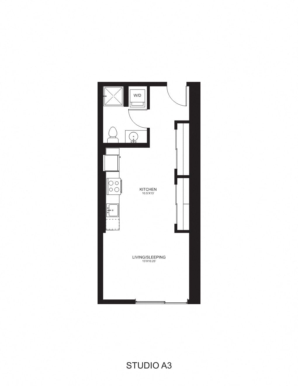 A3 floor plan