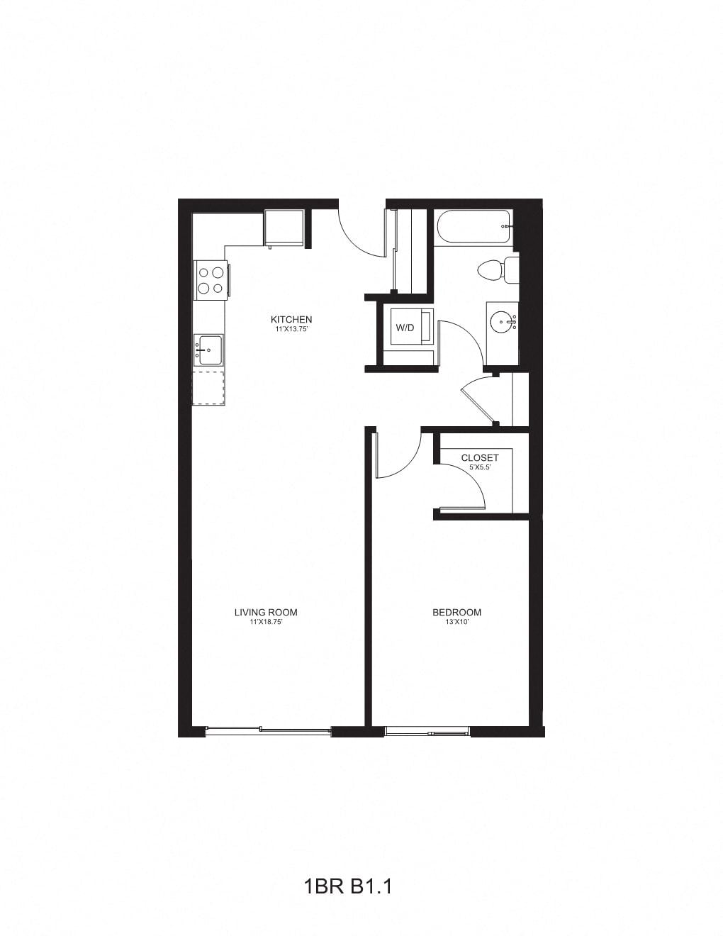B1.1 floor plan