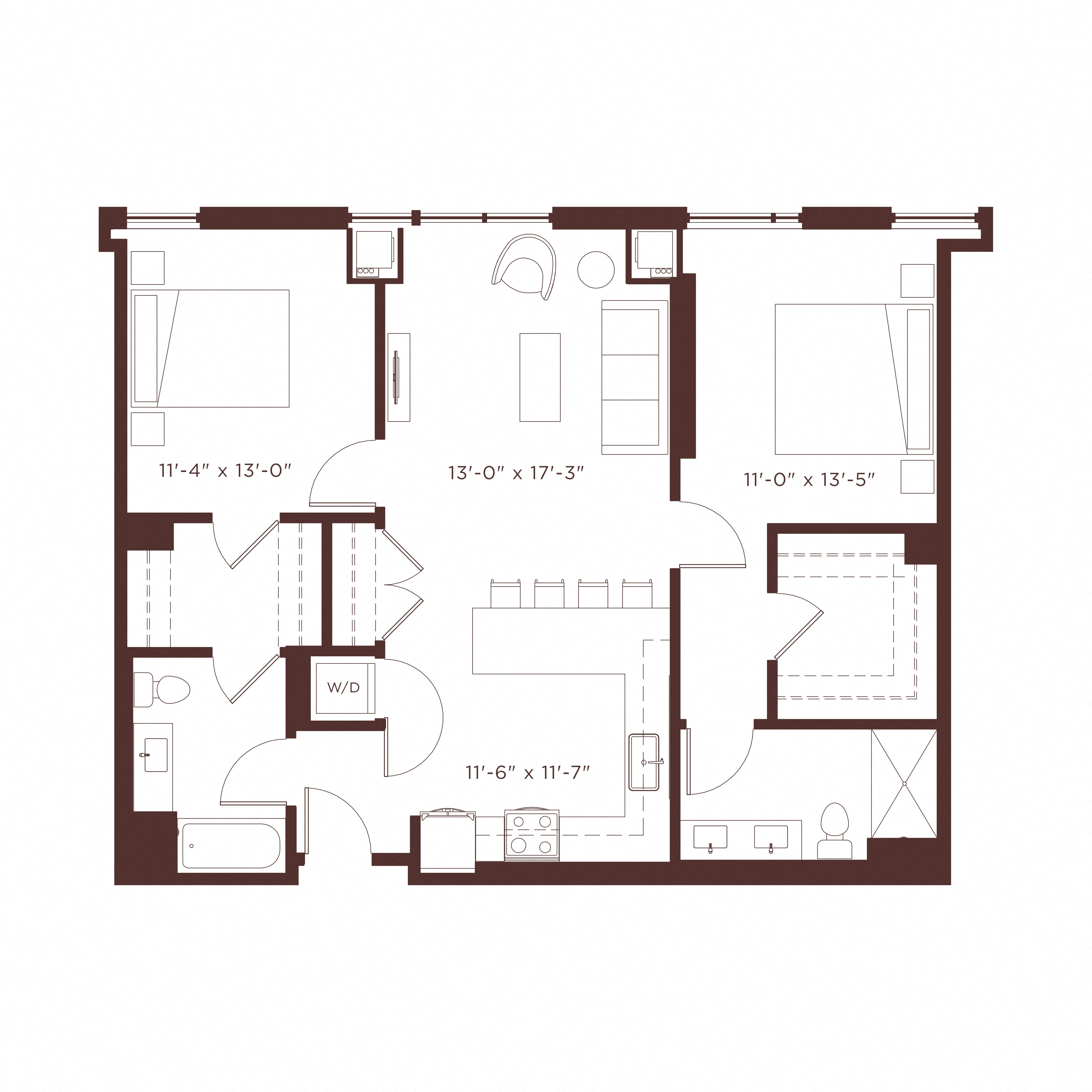 PH2 floor plan