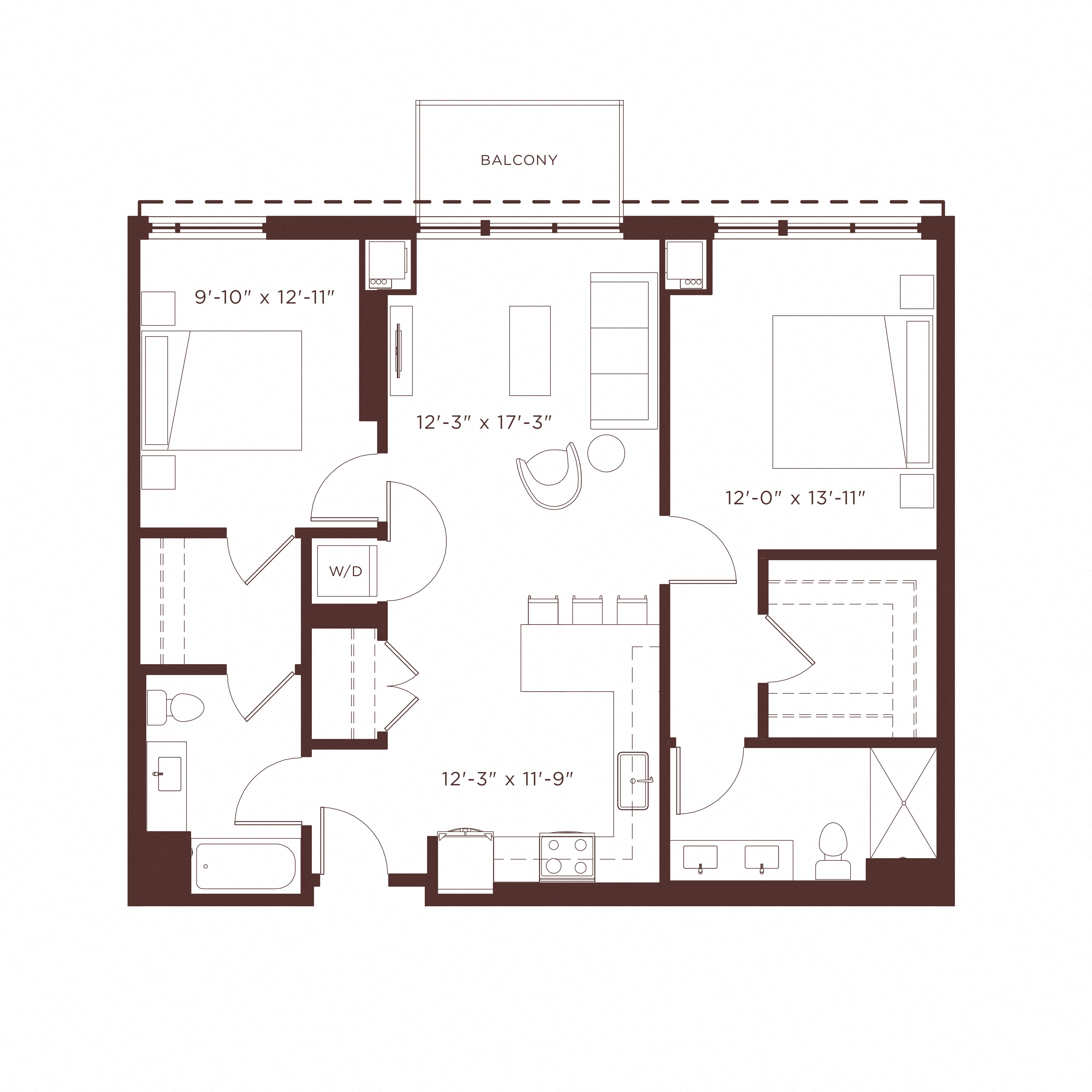 B2b floor plan