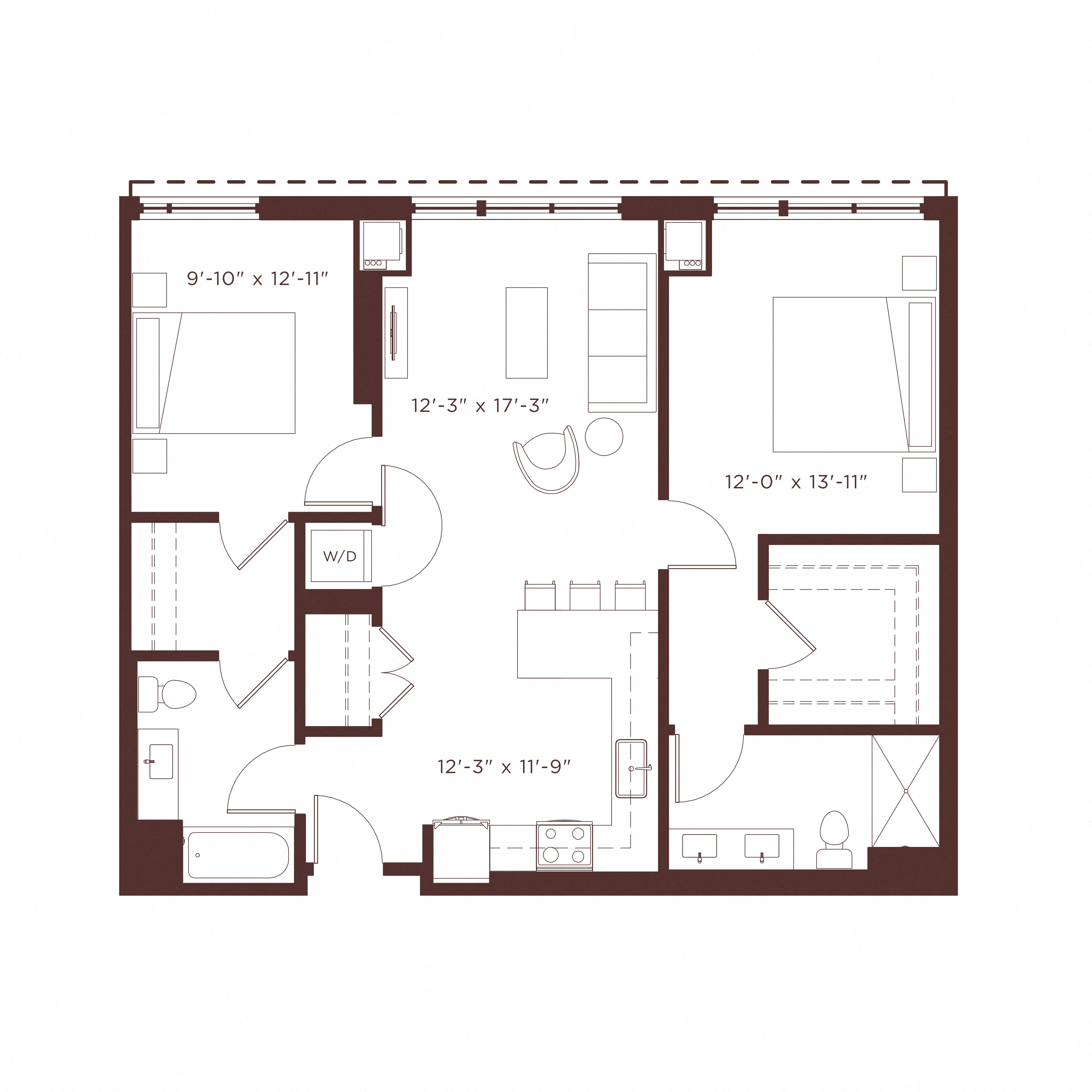 B2 floor plan