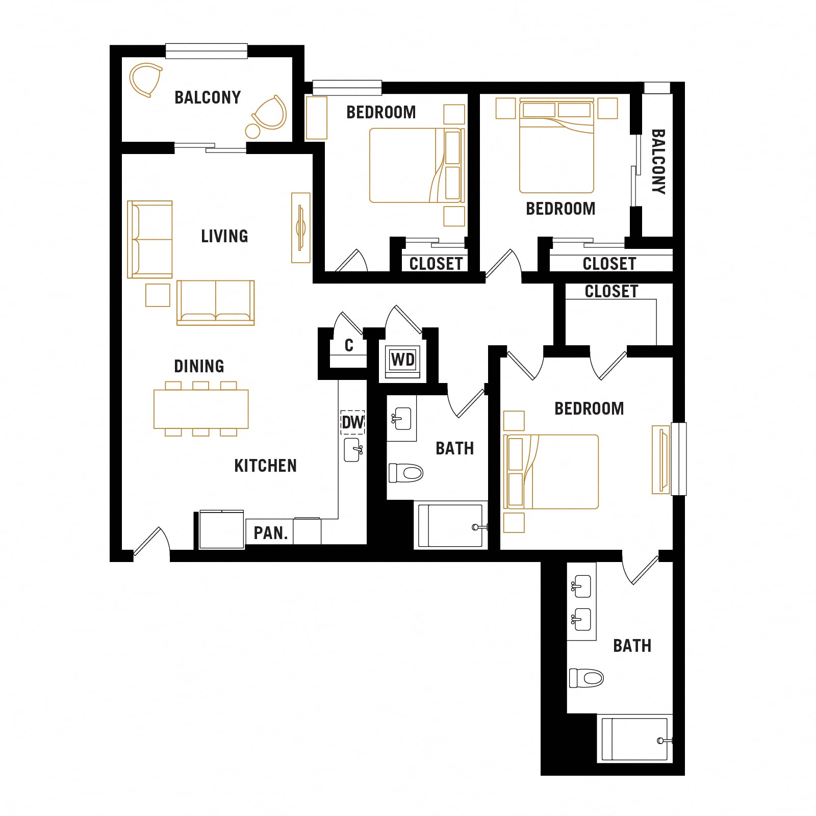 C2A floor plan