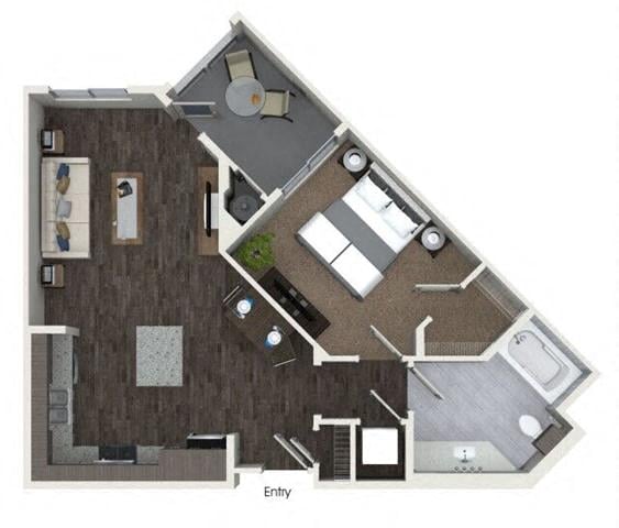 A1 floor plan