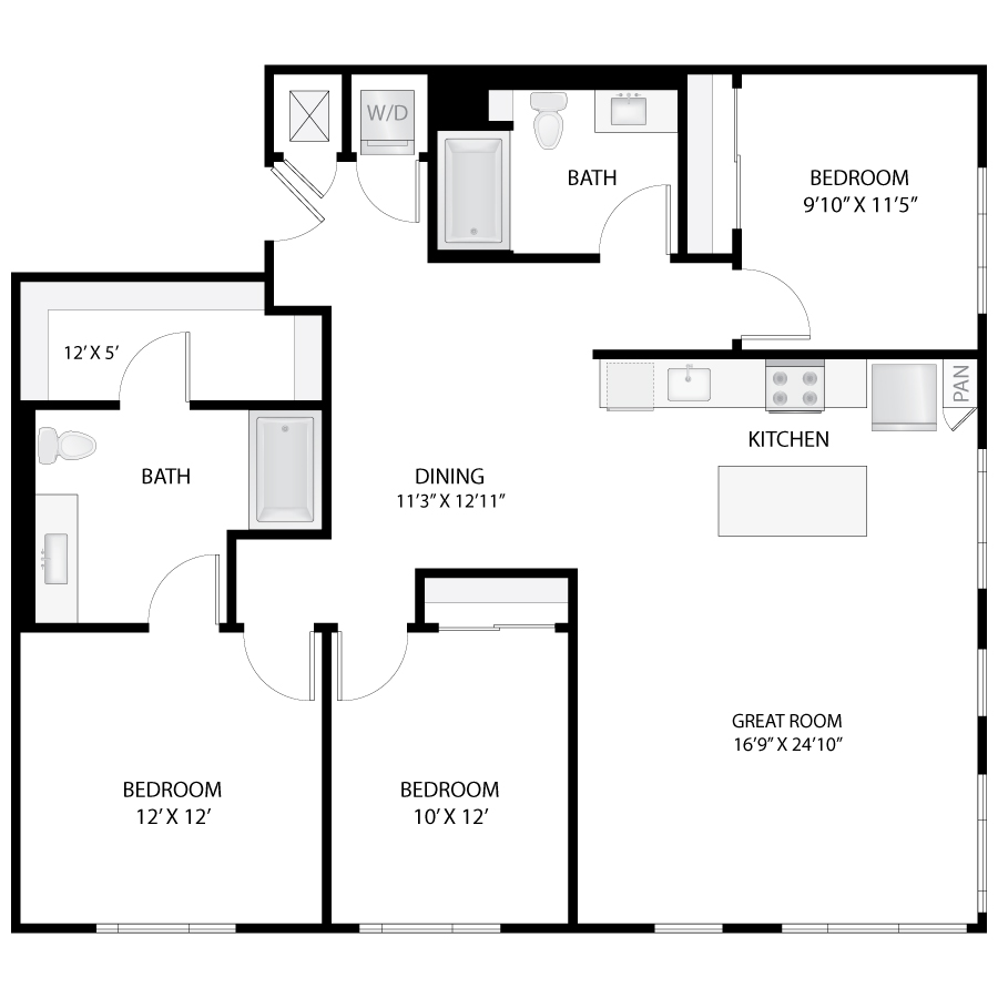 Fallon floor plan