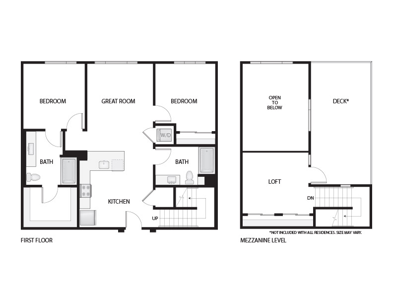 Madison Loft floor plan