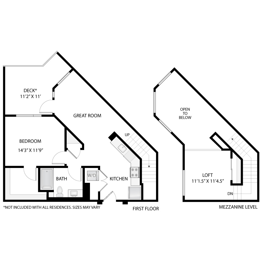 Jackson Loft floor plan