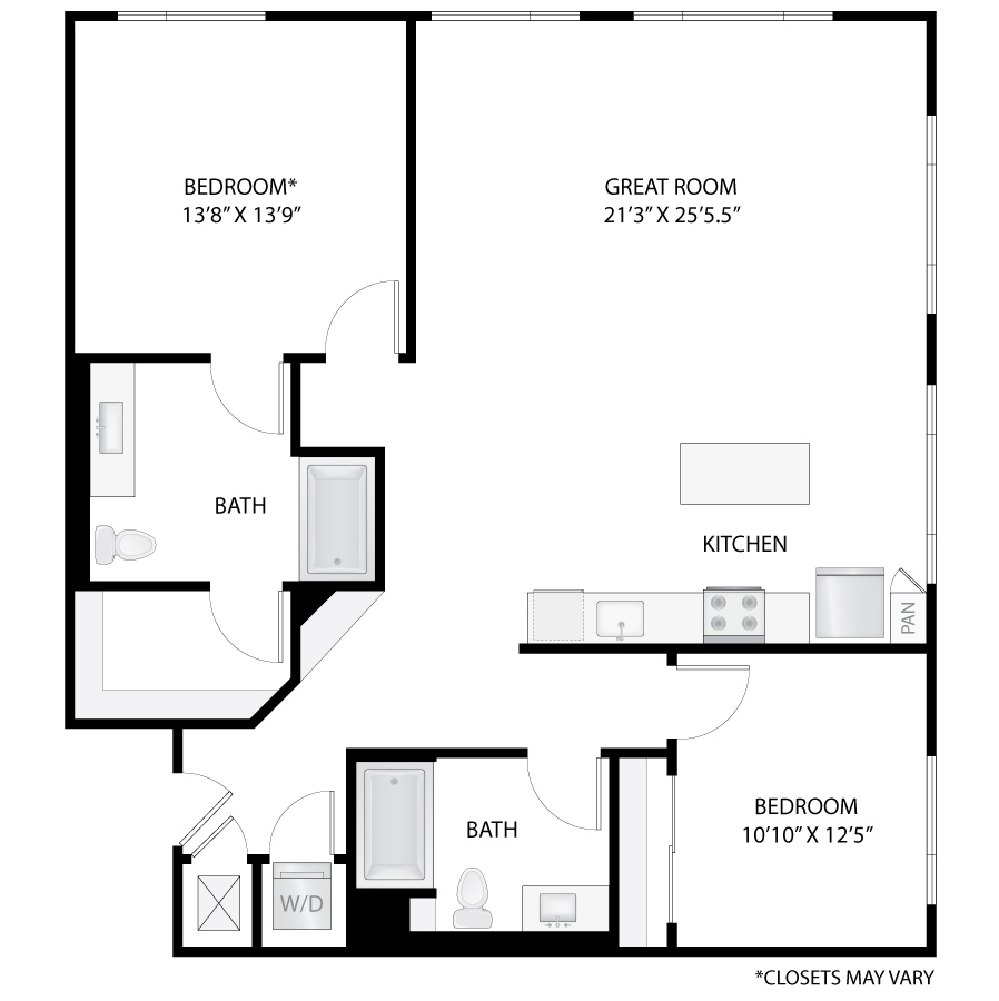 Washington floor plan
