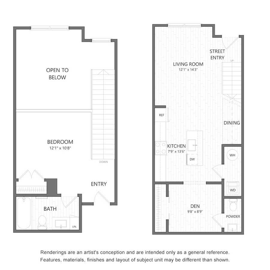 TH2 floor plan