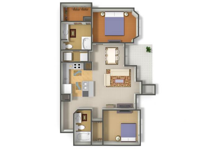 Orion - B3 floor plan