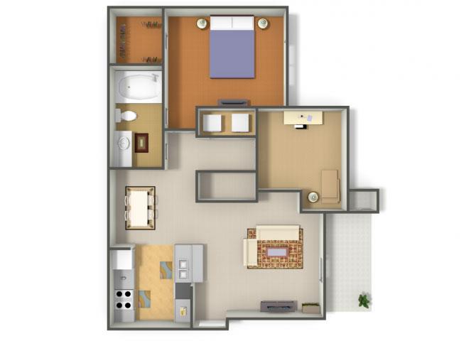 Lyra - A6 floor plan