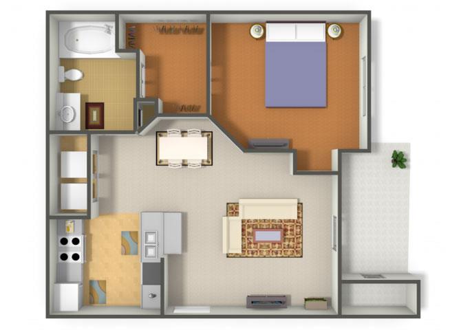 Aries - A1 floor plan
