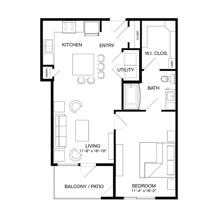 Foraker floor plan