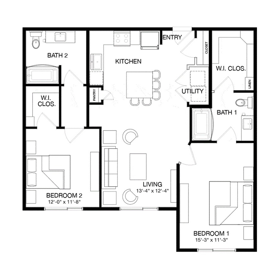 Sanford floor plan