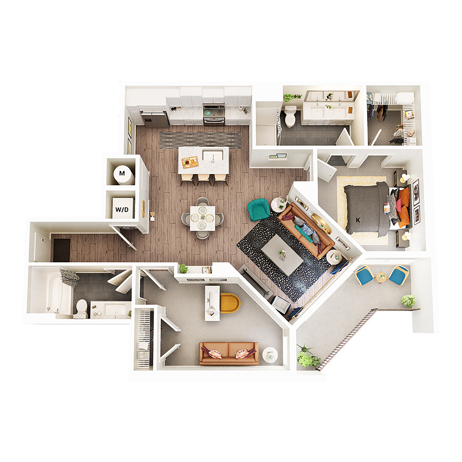 B2 floor plan