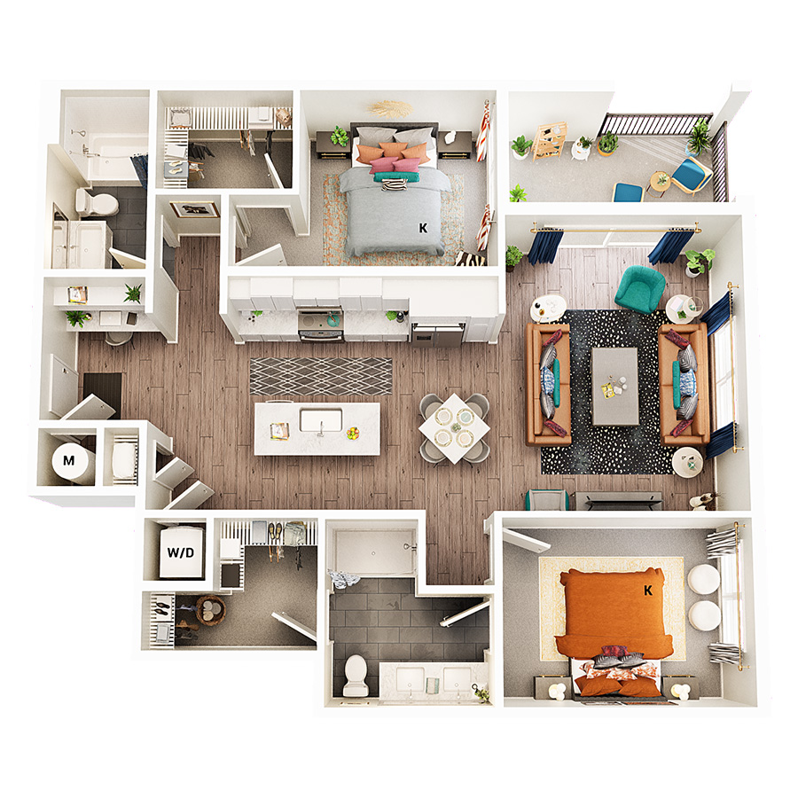 B4 floor plan