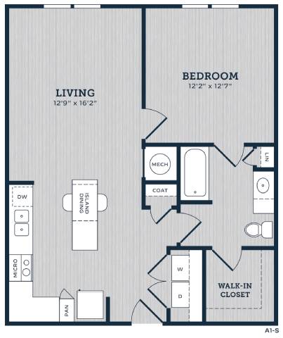 A2 floor plan