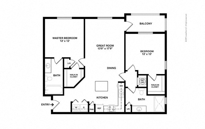 Aventura floor plan