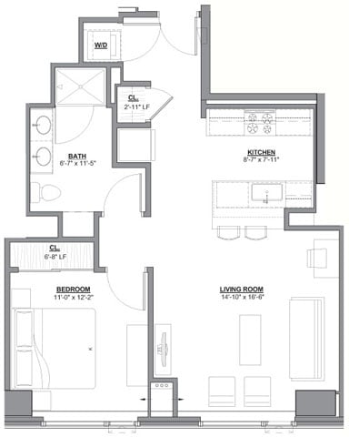 Unit 1003 floor plan