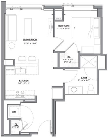 Unit 810 floor plan