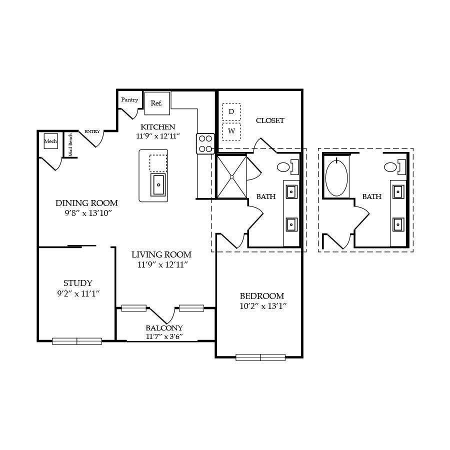 A10 floor plan