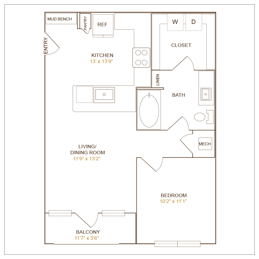 A4 floor plan