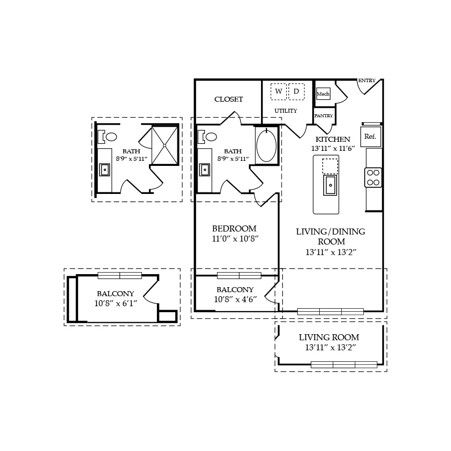 A8 floor plan