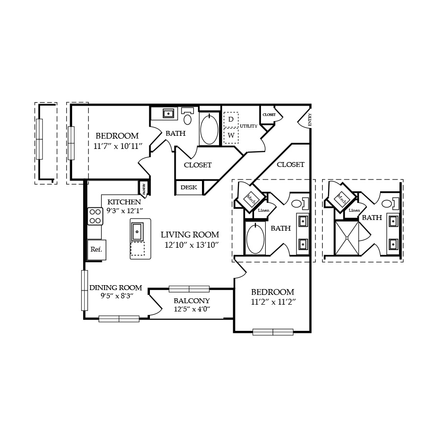 B2 floor plan