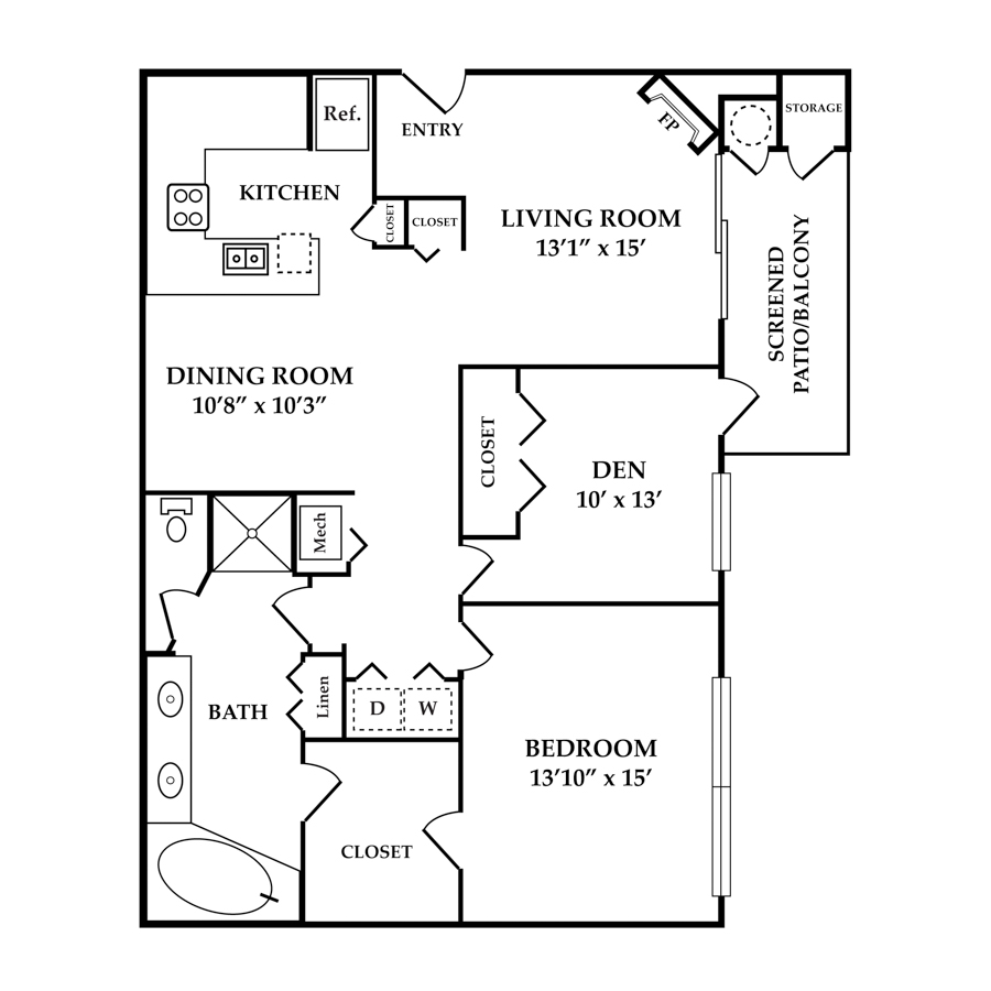 B1 floor plan