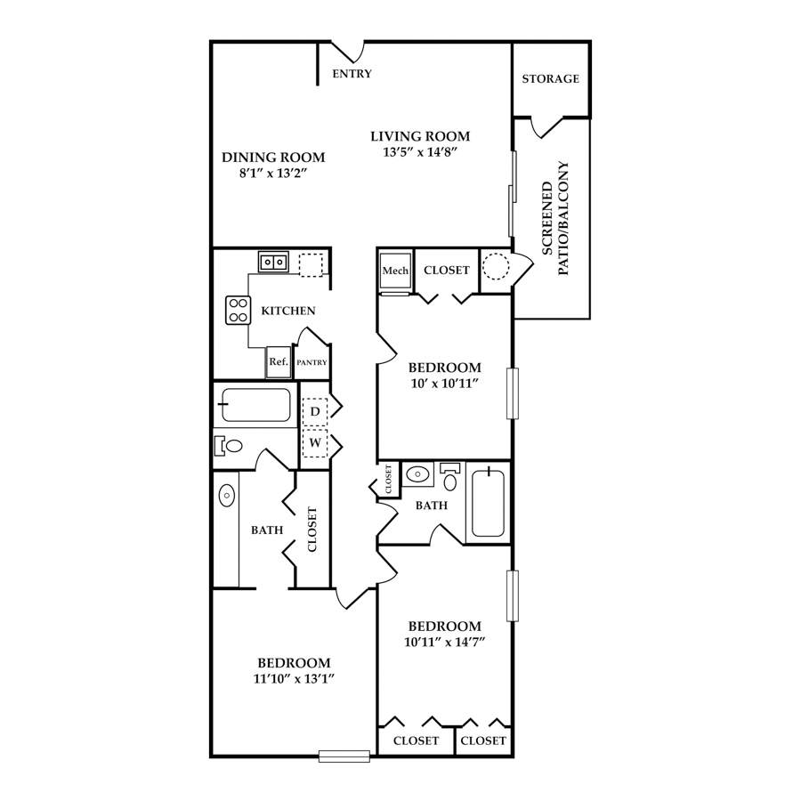 C1 floor plan