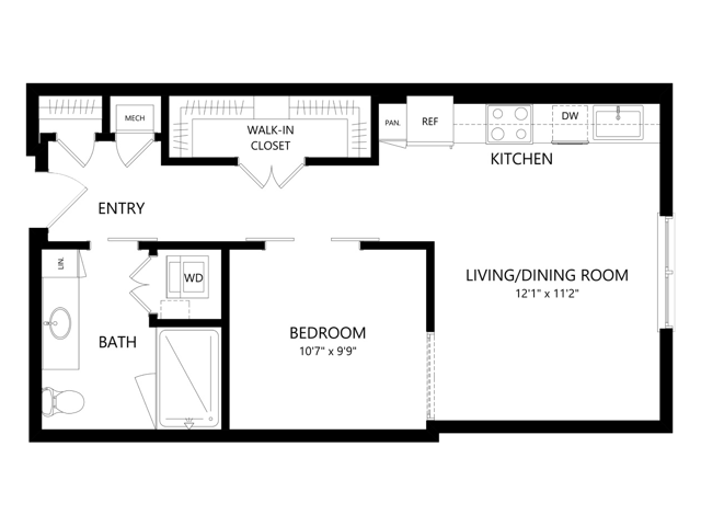 U1 floor plan