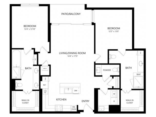 B4 floor plan