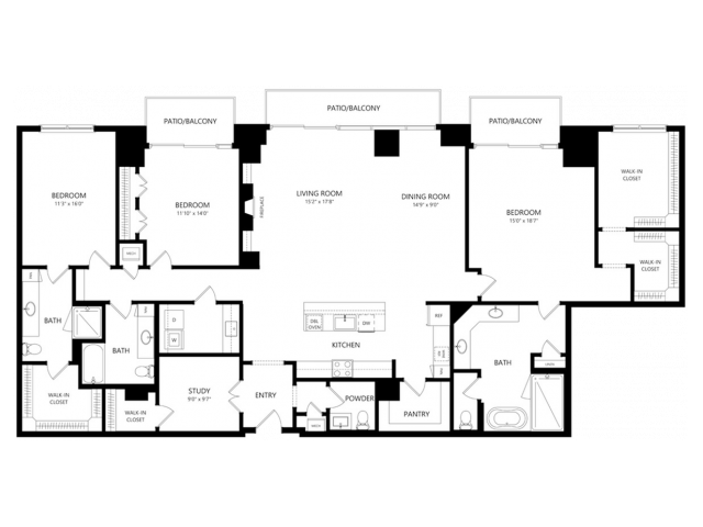 PH-E floor plan