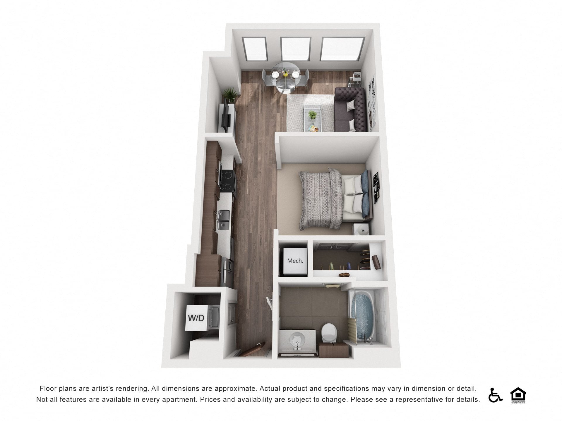1A Affordable floor plan