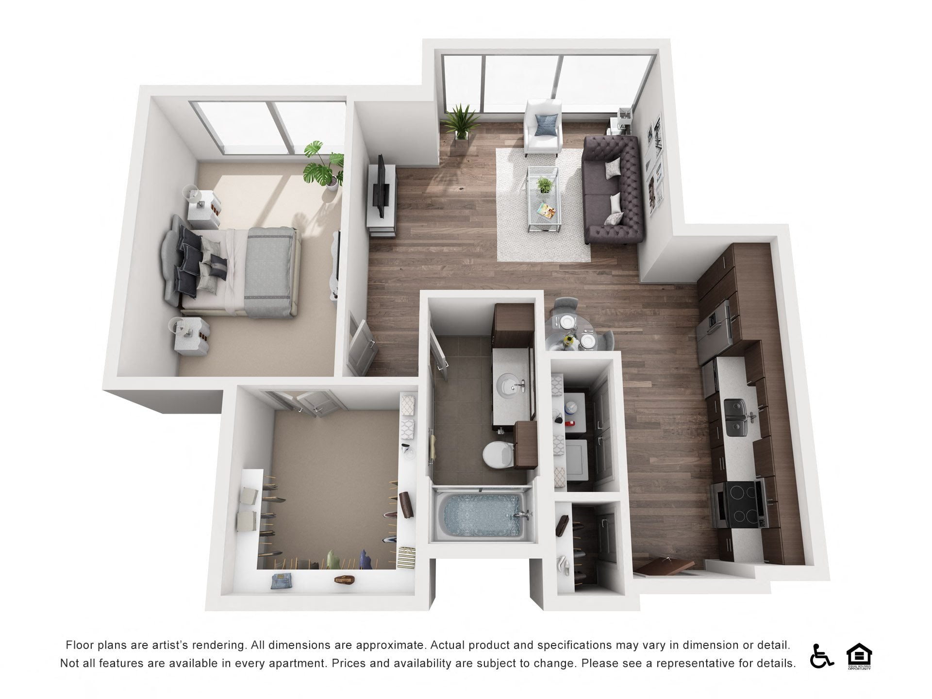 1F floor plan